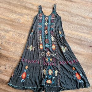 JohnnyWas Embroidery maxi Dress
